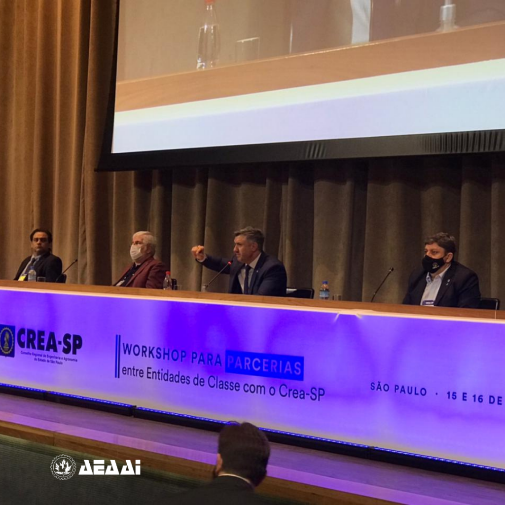 AEAAI participa de Workshop para Parcerias entre Entidades de Classe com o Crea-SP